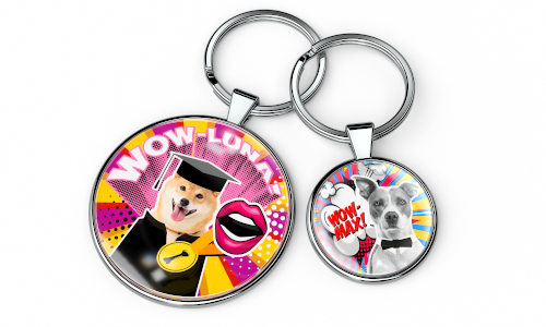 Keychain pet comic
