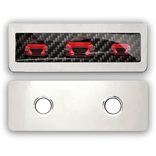 Magnet license plate