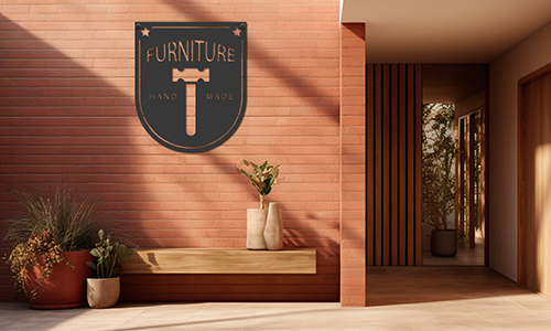 Lógó Miotal LED-ag cur Solais - Bronntanas Uathúil do Carthanas nó Céimíneoir