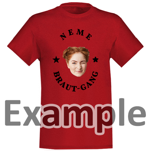 Party-Shirts für Junggesellen- und Junggesellinnenabschied