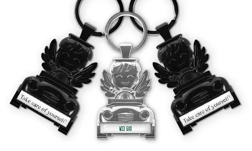 category-keychain-angel-in-car-license-plate-coated