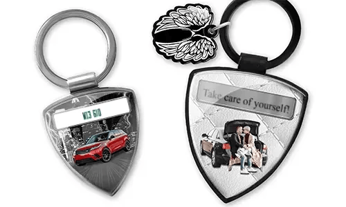 Llave con escudo como regalo para parejas