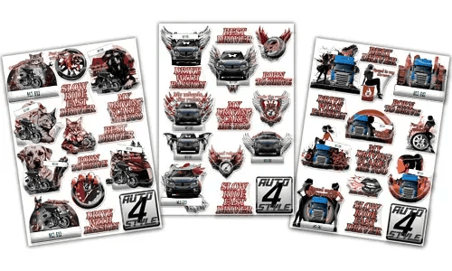 Personalisierte Sticker-Sets