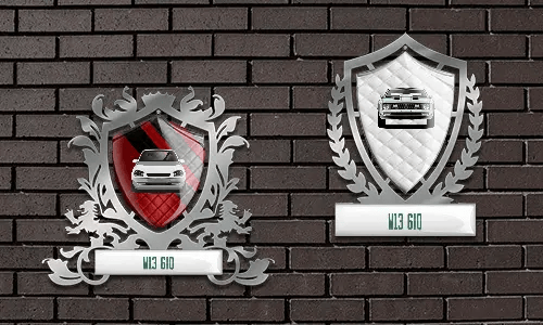 Dekoracja ścienna - luksus