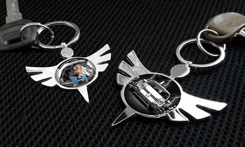 schutzengel auto mit Familienfoto schutzengel fürs auto