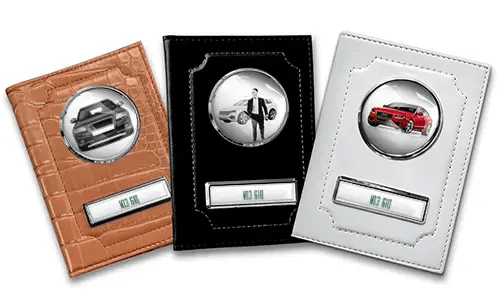Car documents holder lying Car documents holder lying