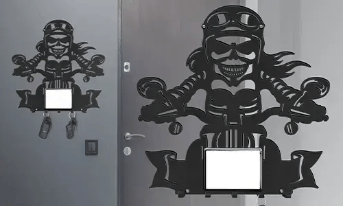 gallery-keyholder-wall-skeleton-motorcycle-rider-license-plate-text-printed-3