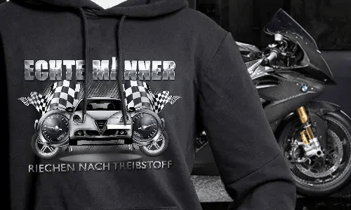 tuning pullover Schwarz 