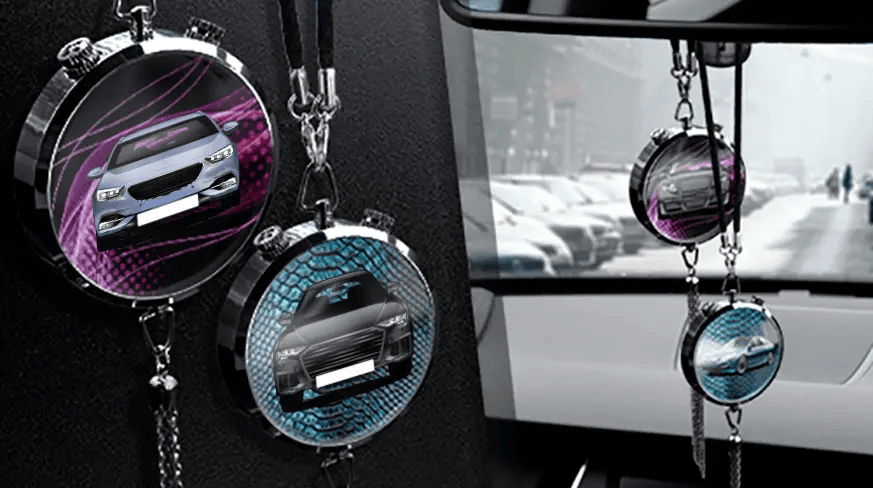 Car Air Freshener Metal Perfumedieser Car Photo