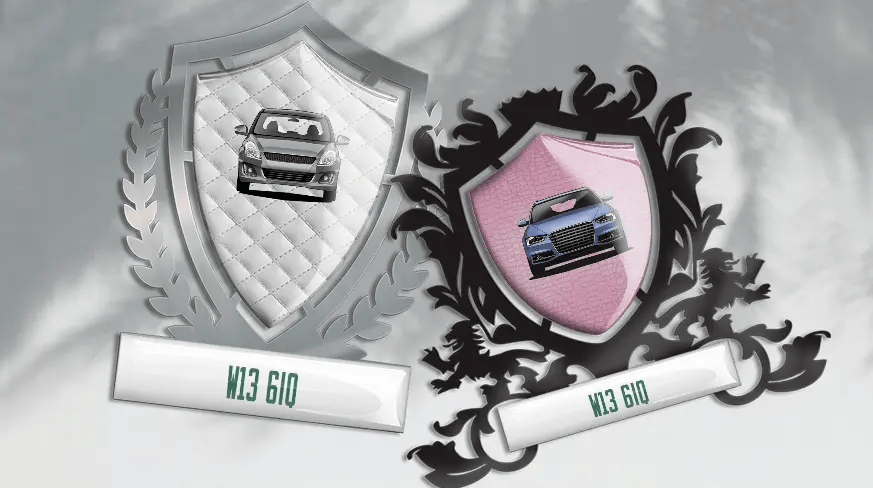 Dekoracja ścienna - luksus